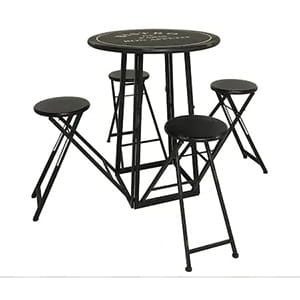 Masa-rotunda-din-metal-cu-4-scaune-pliabile-rabatabila-vintage-Emag